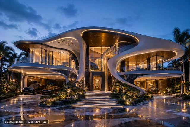 Arsitektur untuk Kabupaten Wakatobi. — pandangan arsitektur 2